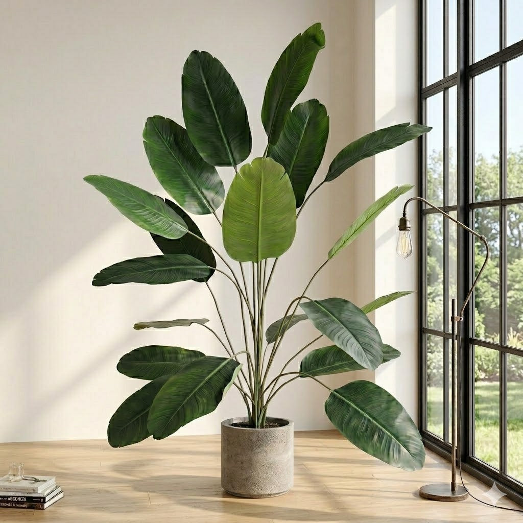 Kwiat sztuczny 120cm bananowiec
