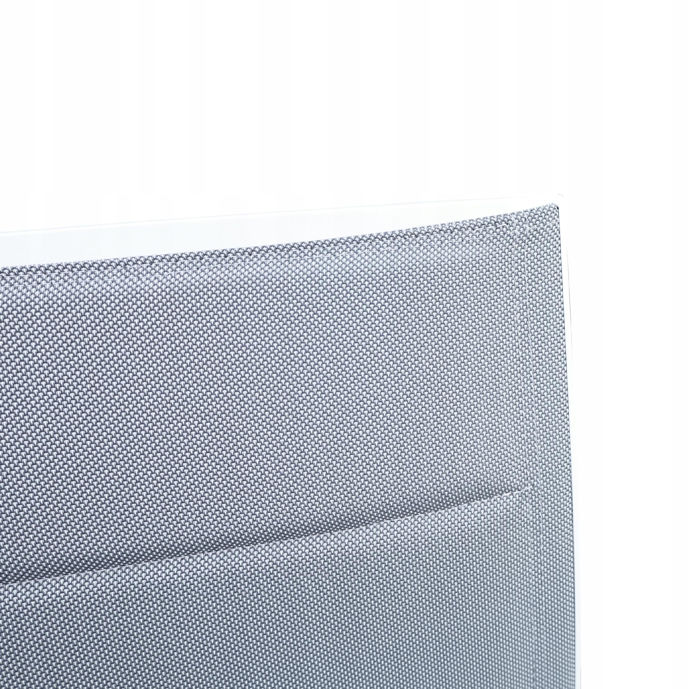 Krzesło Ogrodowe Aluminiowe Białe 56x65x88 cm Komfortowe Wytrzymałe Pianka