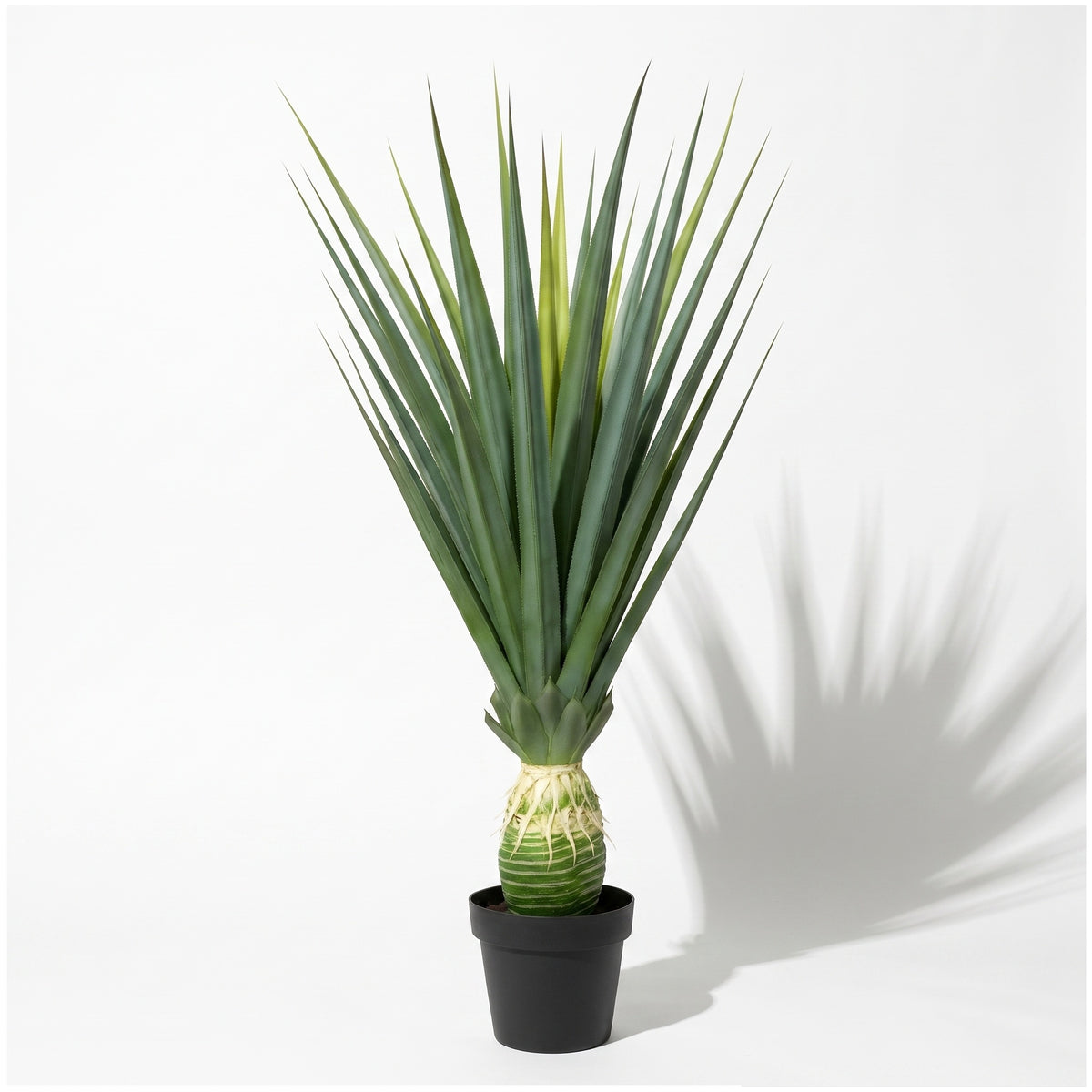 Agawa Sztuczna Roślina w Doniczce Aloes 120 cm Nowoczesna Dekoracja Cykas
