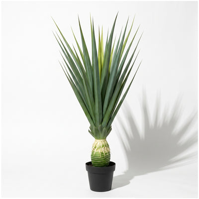 Agawa Sztuczna Roślina w Doniczce Aloes 120 cm Nowoczesna Dekoracja Cykas