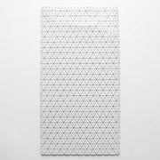 Mata antypoślizgowa do wanny biała 35x72 cm