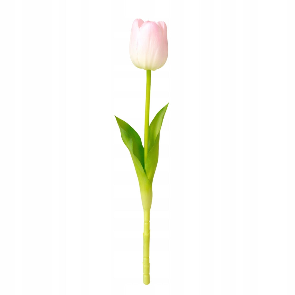 TULIPAN PIANKOWY POJEDYNCZY 42 CM WIOSENNA DEKORACJA WAZONU KOLOR CZERWONY
