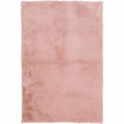 Dywanik futrzany Różowy 50x80 cm Dekoracyjny Antypoślizgowy Estetyczny
