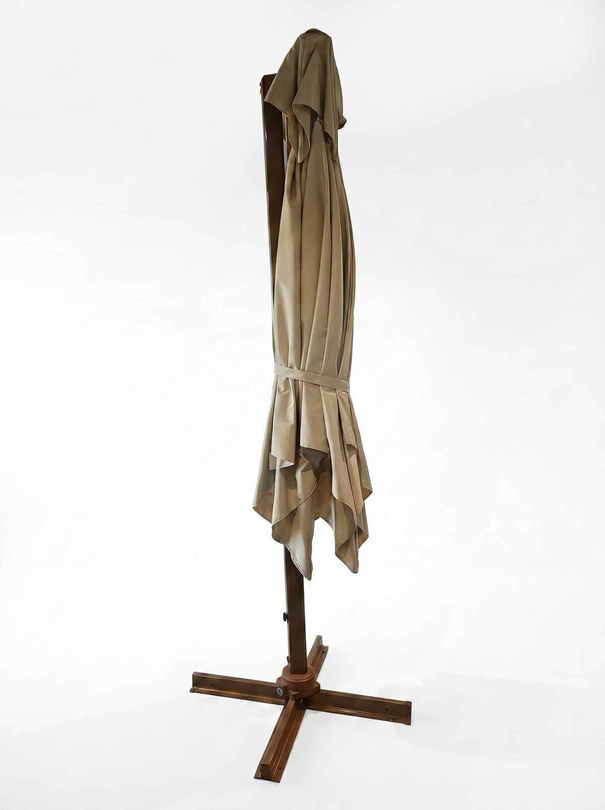 Parasol Ogrodowy  Okrągły śr.300 cm Beżowy