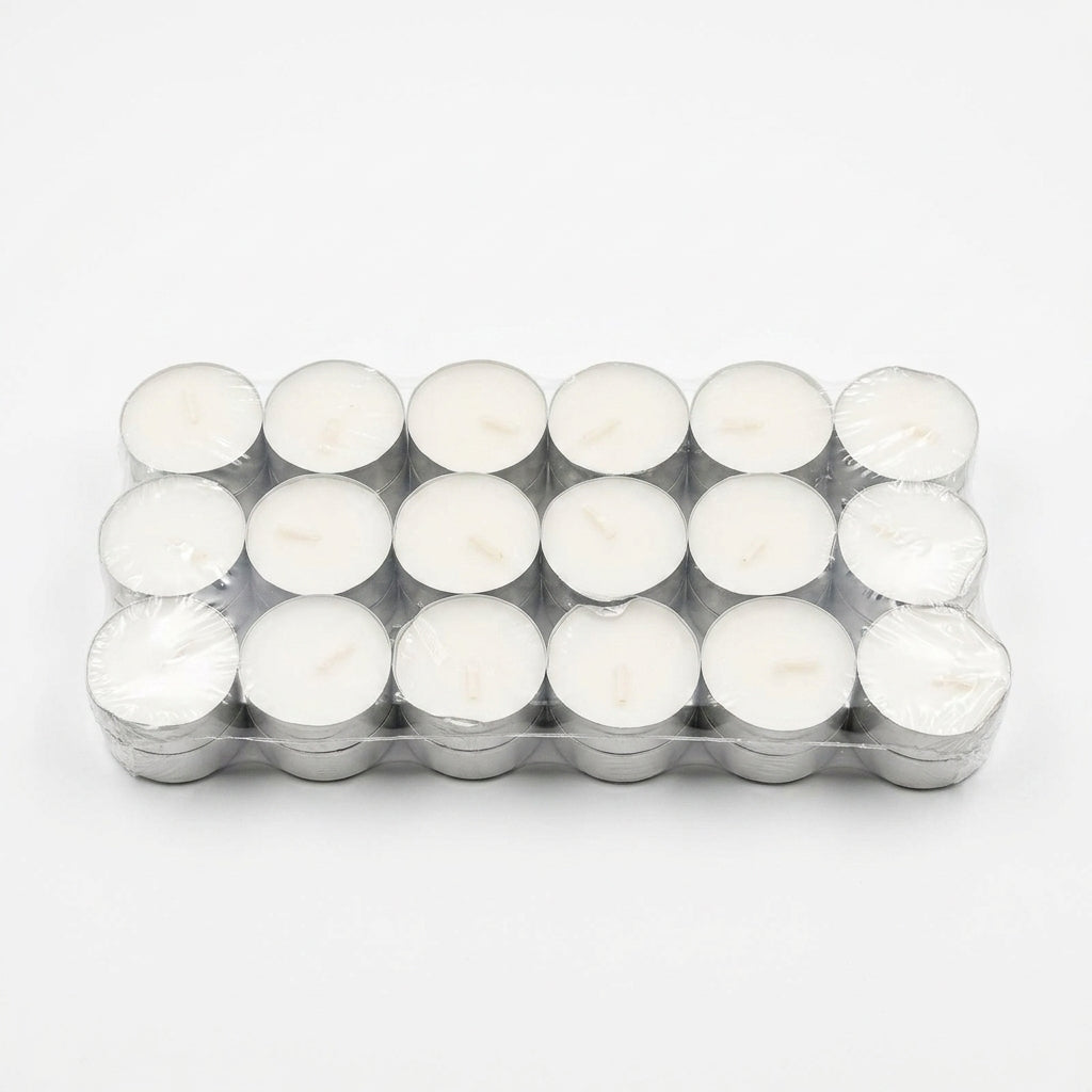 Podgrzewacze Zapachowe Tealight Kremowe Zestaw 36 szt.