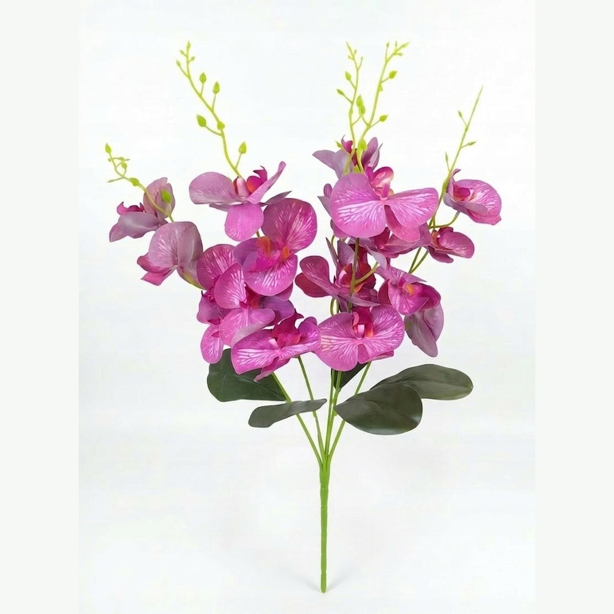 Storczyk Sztuczny Bukiet Intensywnie Różowy 59cm Orchidea 5 Gałązek