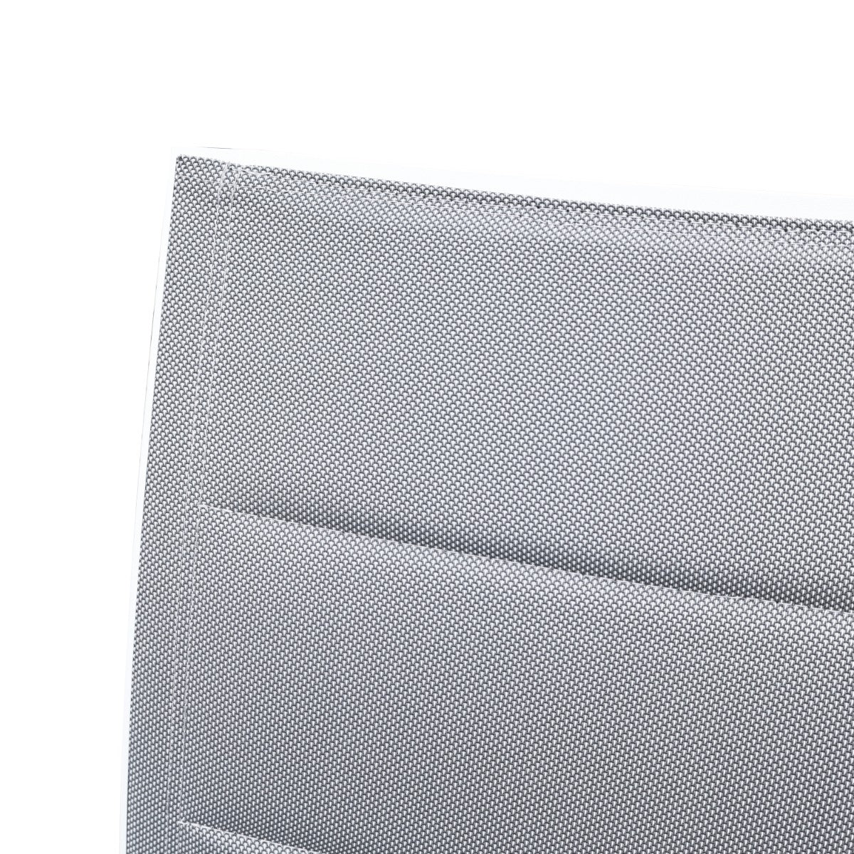 Krzesło ogrodowe aluminiowe białe 56x65x88 cm
