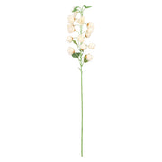 Sztuczne Kwiaty Dzwonki Gałązka Biała do Wazonu 85cm