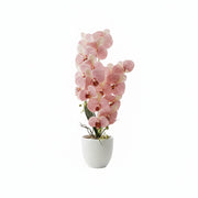 Storczyk w Doniczce Ciemny Różowy 58 cm Kwiat Sztuczny Orchidea Doniczkowy