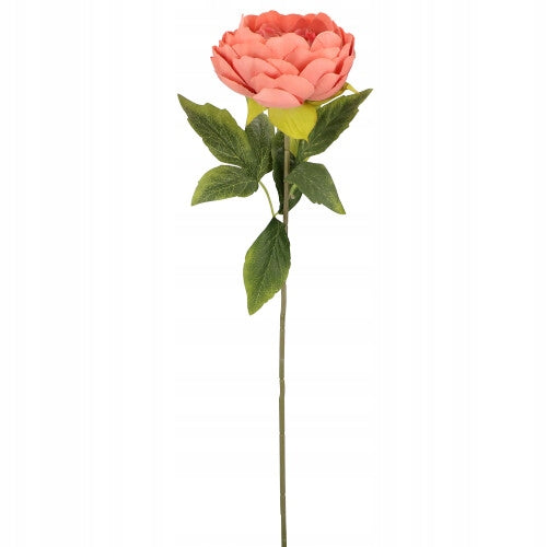 Piwonia sztuczna gałązka 53 cm realistyczny kwiat dekoracyjny