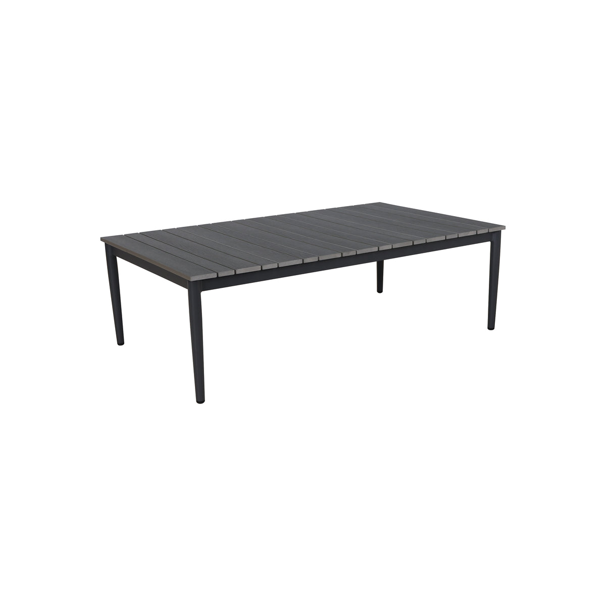 Zestaw Mebli Ogrodowych Aluminium Sofa 2x Fotel Stolik Szary