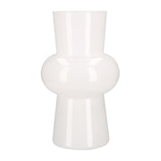 Wazon Dekoracyjny 20 cm Osłonka Biały Nowoczesny Ceramiczny Dodatek Wnętrz