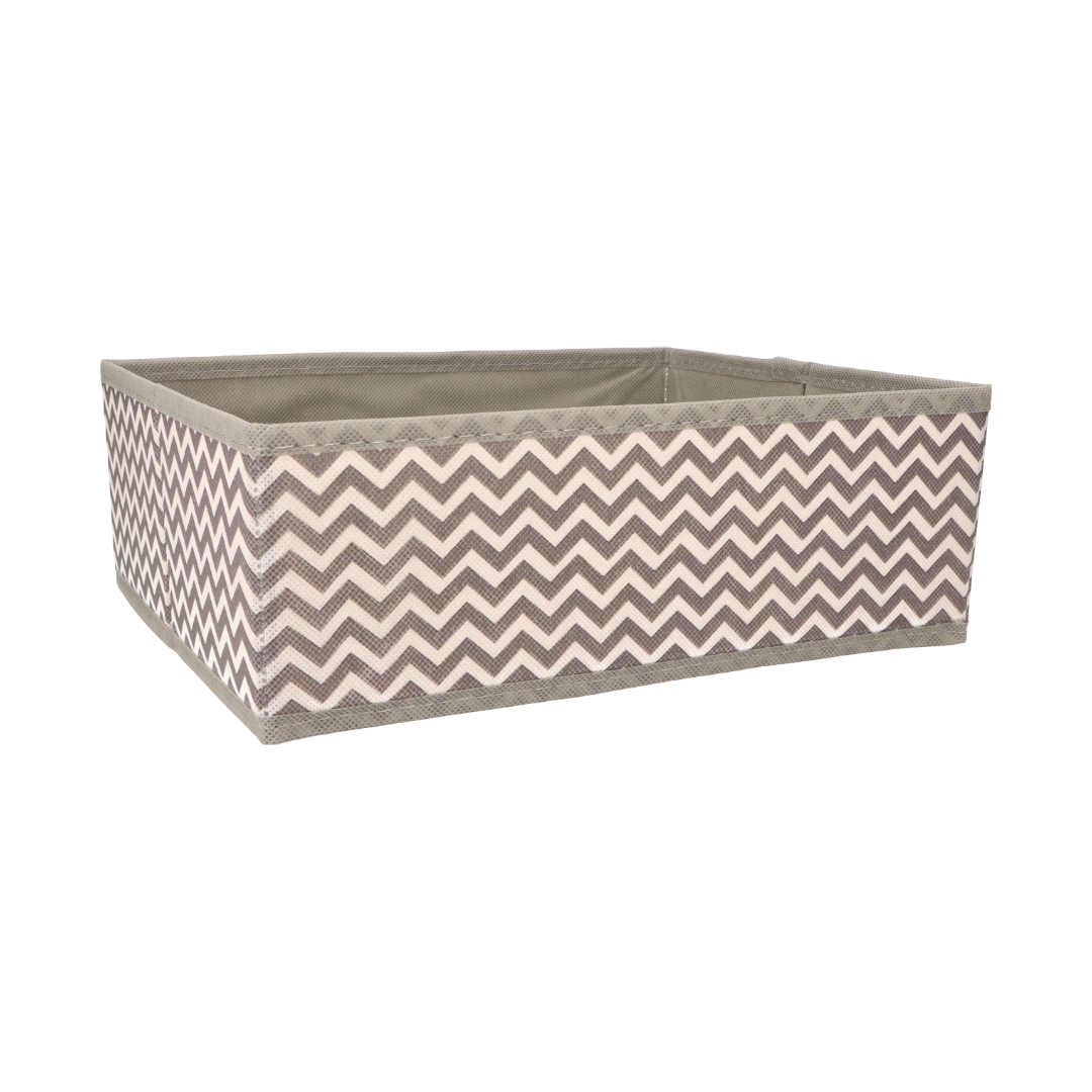 Organizer tekstylny Zygzak 28x24x10 cm do szafy domu biura uniwersalny