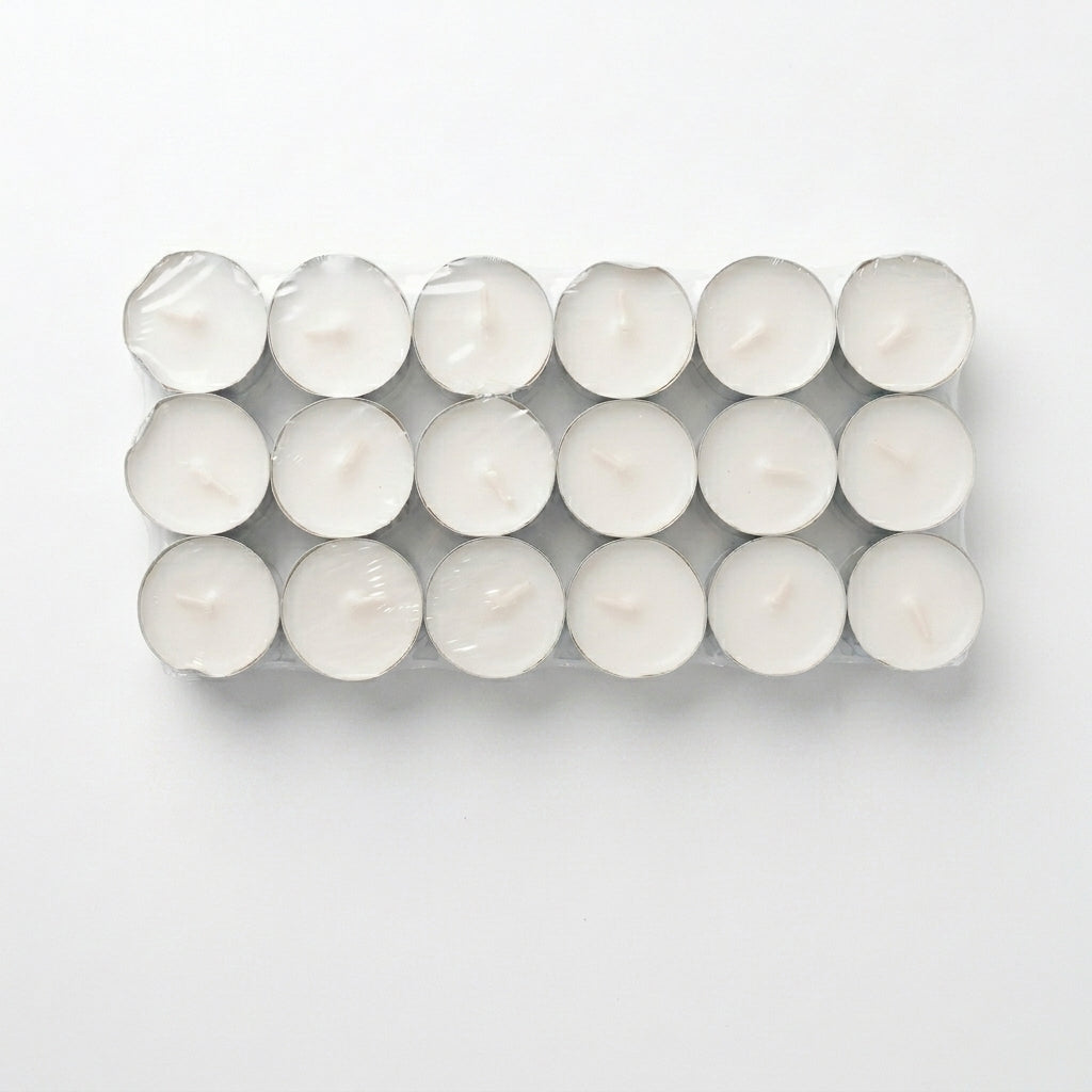 Podgrzewacze Zapachowe Tealight Kremowe Zestaw 36 szt.