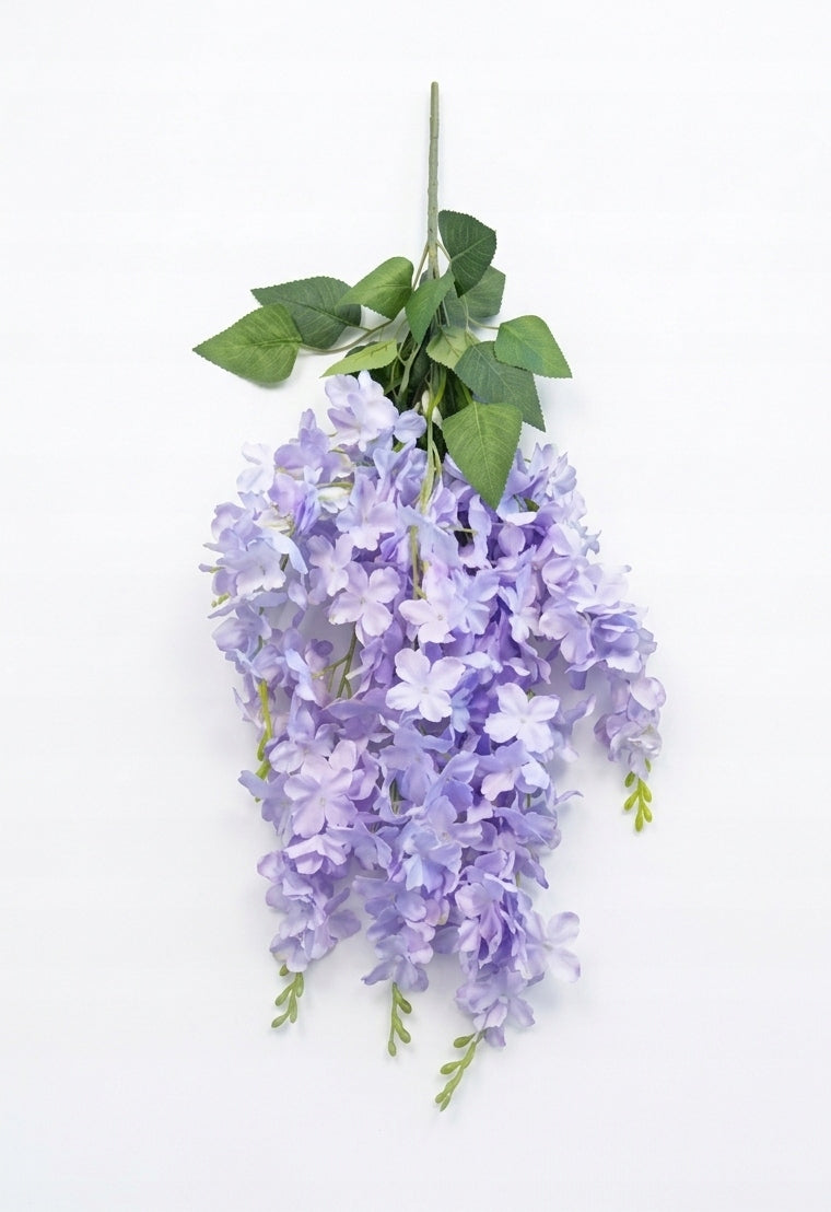 Wisteria Sztuczne Kwiaty Girlanda 65CM Kwiaty Wiszące Balkon Taras