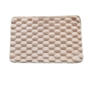 Dywanik antypoślizgowy Kremowy 40x60 cm Dekoracyjny gumowy spód uniwersalny