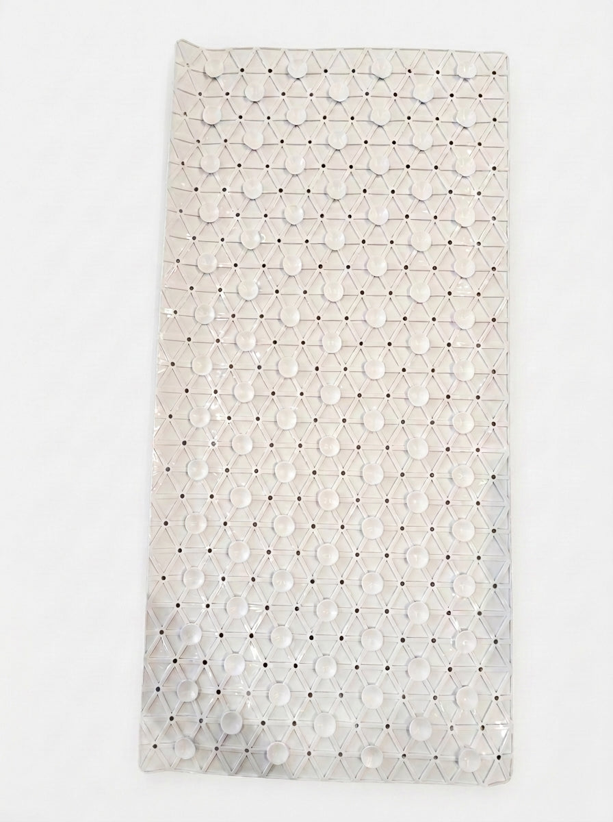 Mata antypoślizgowa do wanny biała 35x72 cm