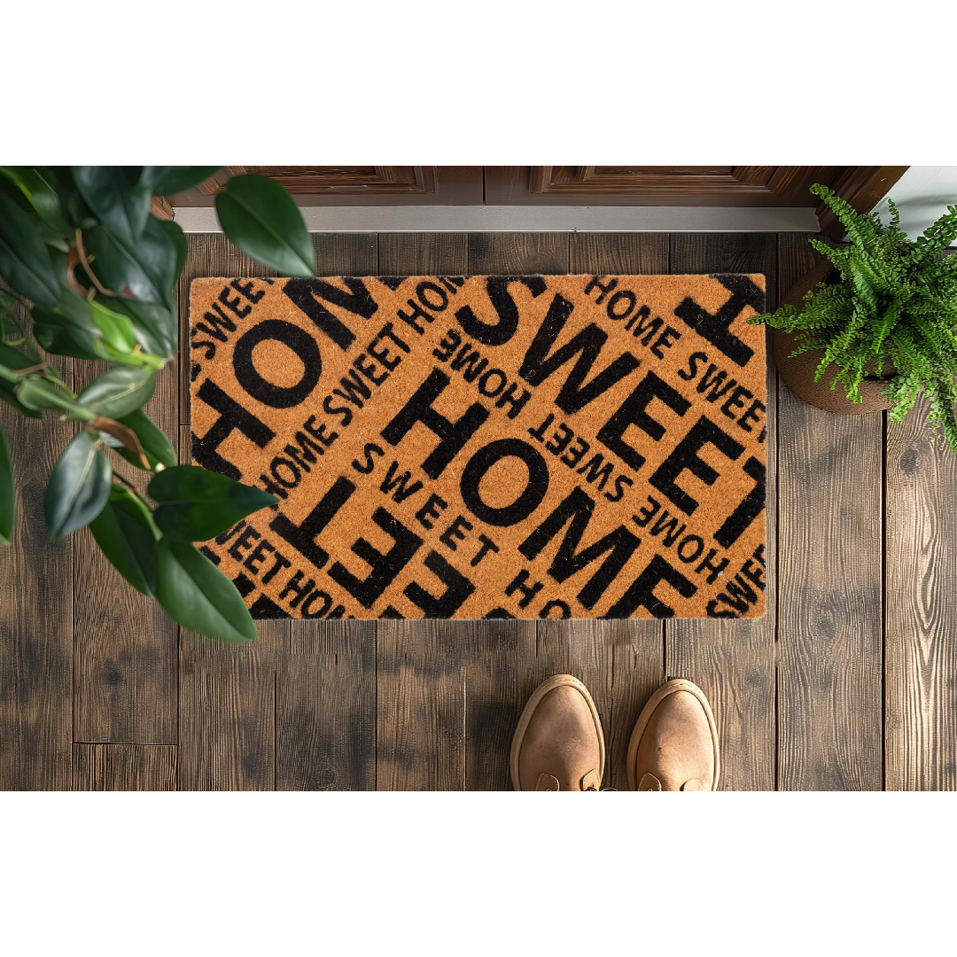 Wycieraczka kokosowa 45x75 cm SweetHome naturalna antypoślizgowa pod drzwi