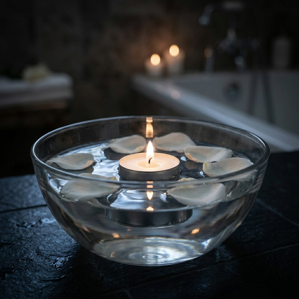 Podgrzewacze Zapachowe Tealight Kremowe Zestaw 36 szt.