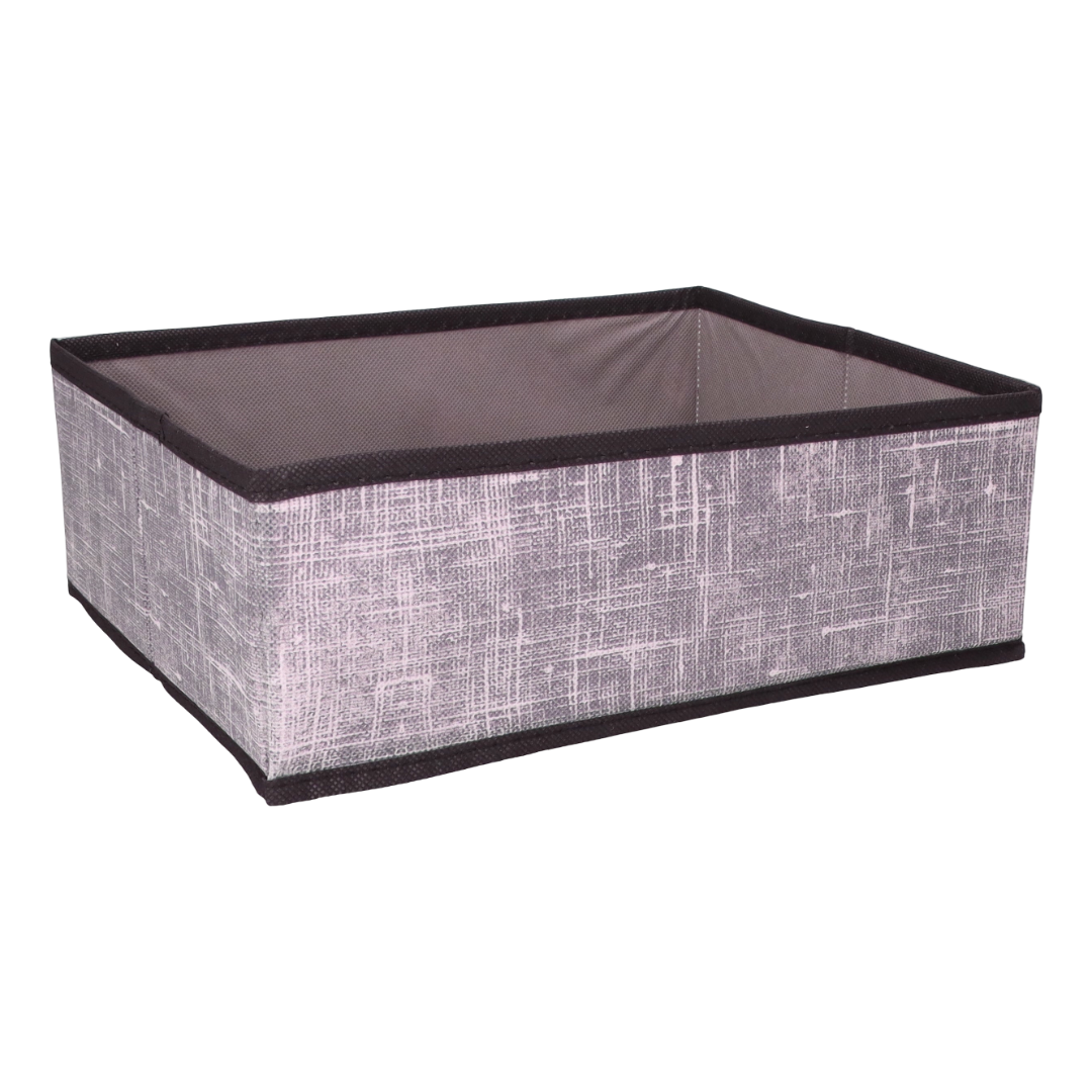 Organizer tekstylny Granatowy 28x24x10 cm do szafy domu biura uniwersalny