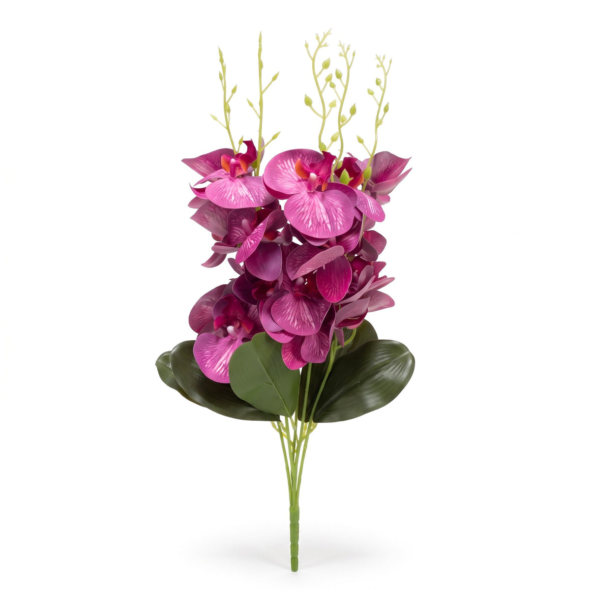 Storczyk Sztuczny Bukiet Intensywnie Różowy 59cm Orchidea 5 Gałązek