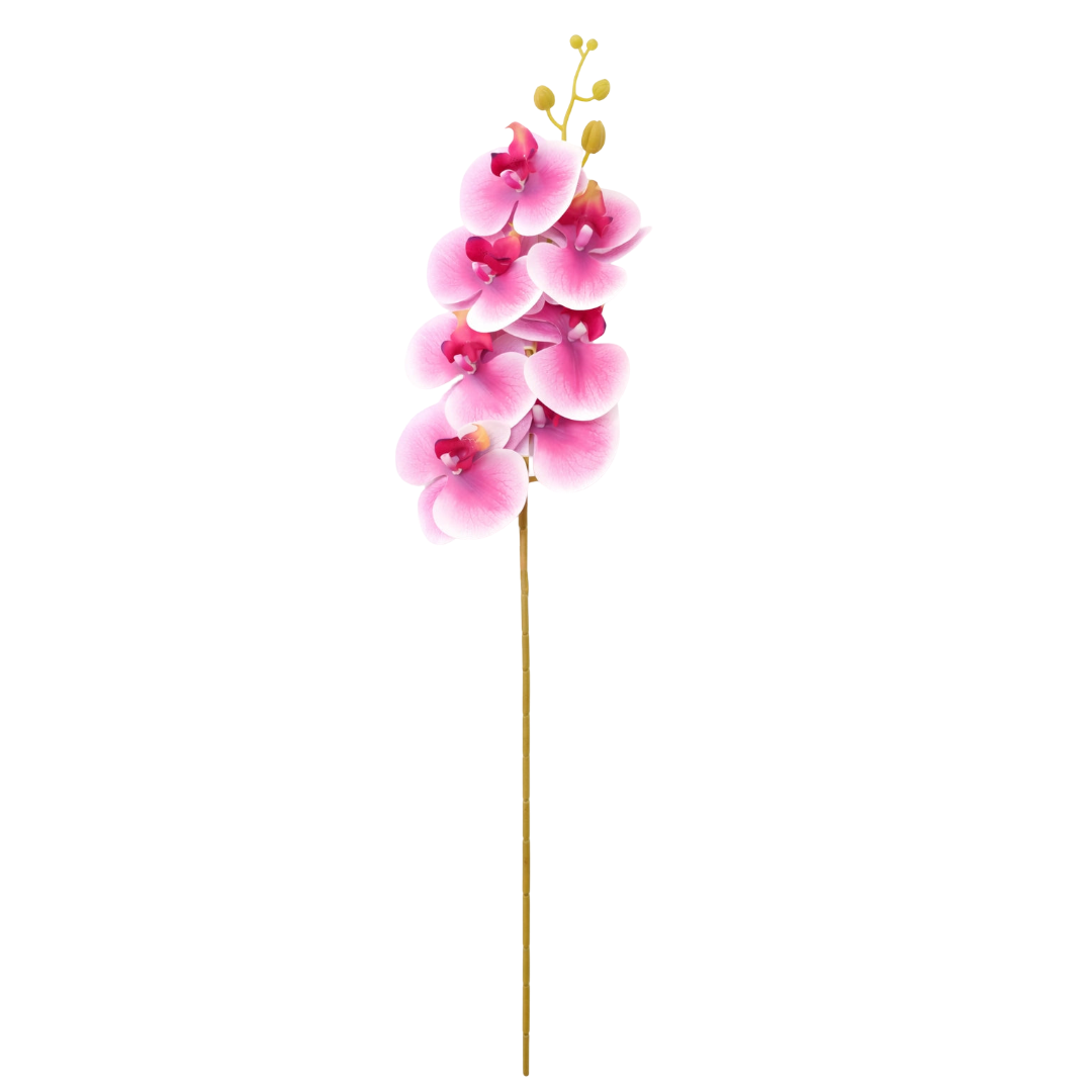 Storczyk Sztuczny Biało-Różowy 92cm Gałązka Orchidea Do Wazonu Salon
