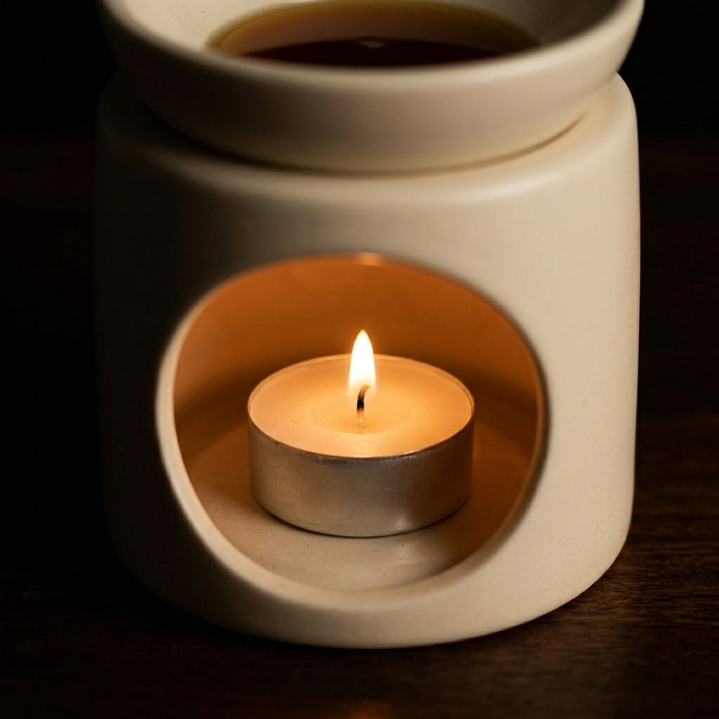 Podgrzewacze Zapachowe Tealight Kremowe Zestaw 36 szt.