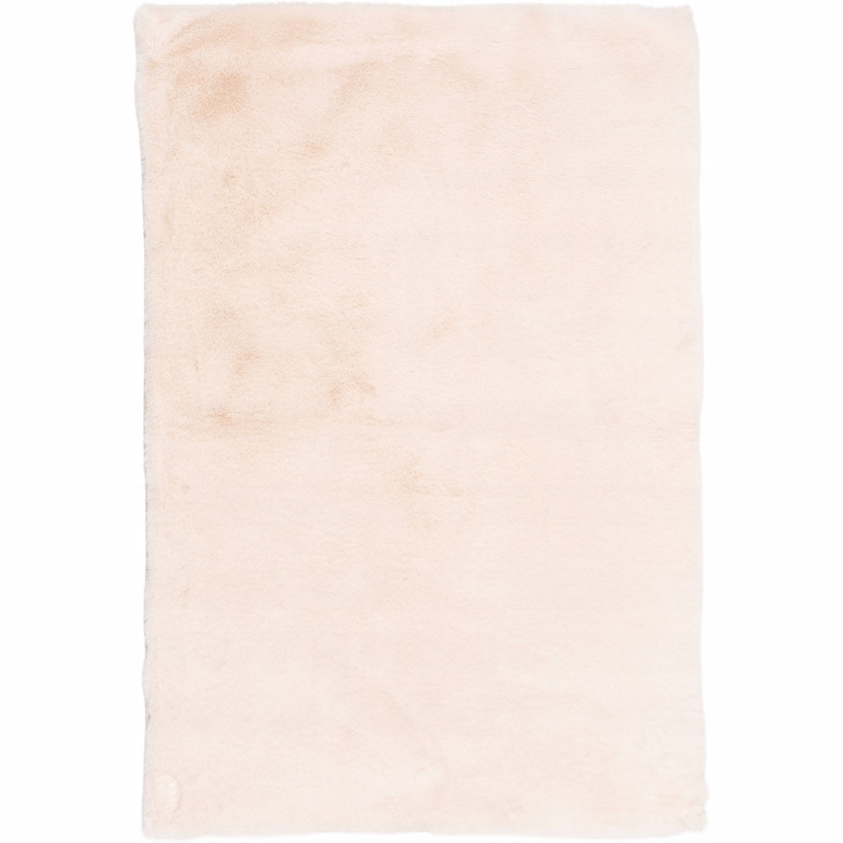 Dywanik futrzany Biały 50x80 cm Dekoracyjny Antypoślizgowy Estetyczny