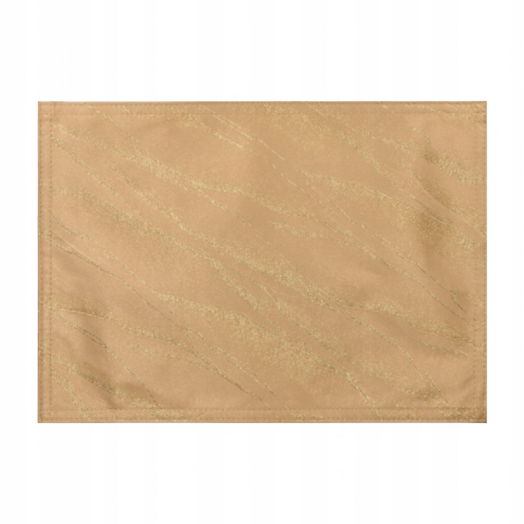 Podkładka pod Talerz Złota z Wzorem Mata na Stół 33x45 cm Dekoracyjna