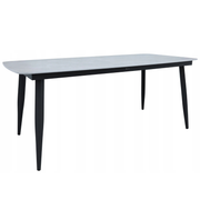 Stół ogrodowy aluminiowy 180x90 cm ze spiekiem kamiennym - solidny i trwały